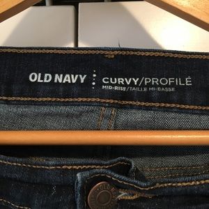 Old Navy Mid Rise Curvy jeans-bootcut